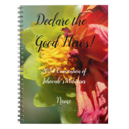 2024 JW Declare the Good News and name  Notitieboek