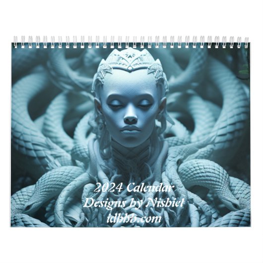 2024 Kalender Design door Nishiet (Hoes)