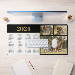 2024 Kalender en Fotocollage Bureaumat