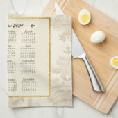 2024 Kalender Handdoek Guardian Angel (Quarter Fold)