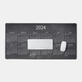 2024 Kalender Leraar Blank Chalkboard Design Bureaumat (Keyboard & Muis)