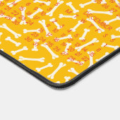 2024 Kalenderhond Botten ontwerppatroon Bureaumat (Hoek)