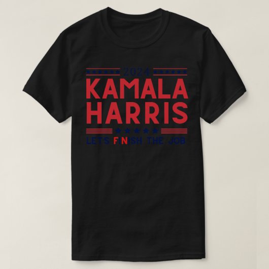 2024 Kamala Finit Le Job TShirt 2 (Design devant)