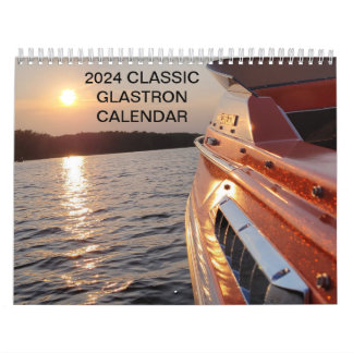 2024 klassieke Glastron kalender