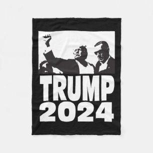 2024 kogelvrij teflon don rally schieten vuist pu fleece deken