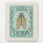 2024 Lente Cicada Invasie Muismat (Voorkant)