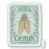 2024 Lente Cicada Invasie Sticker (Voorkant)