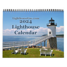 2024 LighthouseGuy.com Vuurtorenkalender