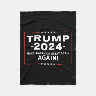 2024 Make America Great All Over Again Magaa Fleece Deken