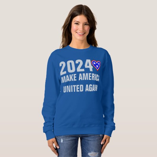 2024 MAKE AMERIKA VERENIGD IN T-Shirt (Voorkant volledig)