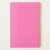 2024 Modern Bold Red - Hot Rose Typography Planner (Dos)
