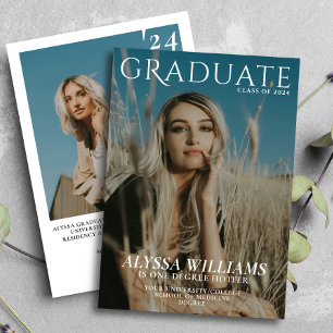 2024 Modern College Afstuderen Magazine Hoesje Fot Aankondiging