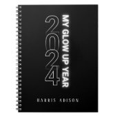 2024 Mon année de croissance Carnet personnalisé (Devant)