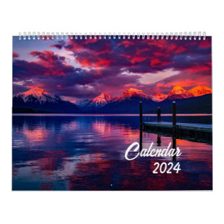 2024 Mooie landschapsfotografie reizen Kalender