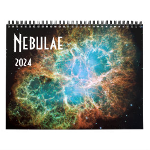 2024 NASA Space Nebulae sterrenkundige sterrenkale Kalender