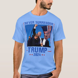 2024 Never Surrender Speech Fist in de Air Pennsy T-shirt
