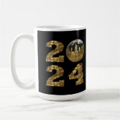 2024-New Years-Ball-NYC Gold- Koffiemok (Links)
