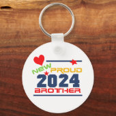 2024 Nieuwe trotse Sleutelhanger (Voorkant)