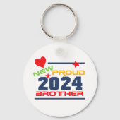 2024 Nieuwe trotse Sleutelhanger (Achterkant)