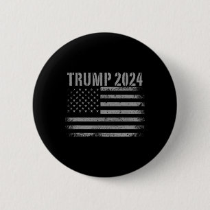2024 Noodlijdende Amerikaanse vlag USA Patriottisc Ronde Button 5,7 Cm