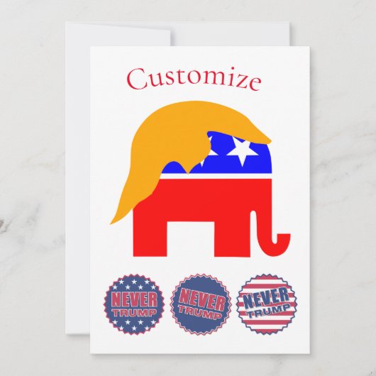 2024 Nooit Trump Thunder_Cove Kaart (Voorkant)