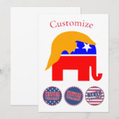 2024 Nooit Trump Thunder_Cove Kaart (Voorkant / Achterkant)