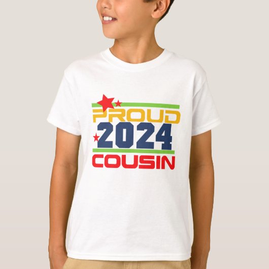 2024 Nouveaux T-shirts Fiers Cousin (Devant)