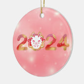 2024, Ornement Dragon (Gauche)