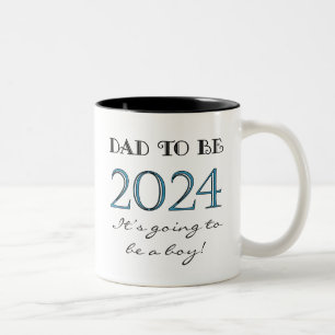 2024 Papa sera de garçon Nouveau papa Mug