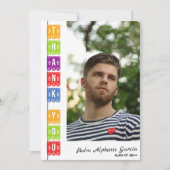 2024 Papel Picado Mexicaanse Fiesta Afstudeerfeest Bedankkaart (Voorkant)