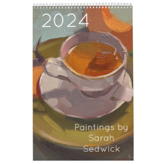 2024 : Peintures de Sarah Sedwick Calendrier