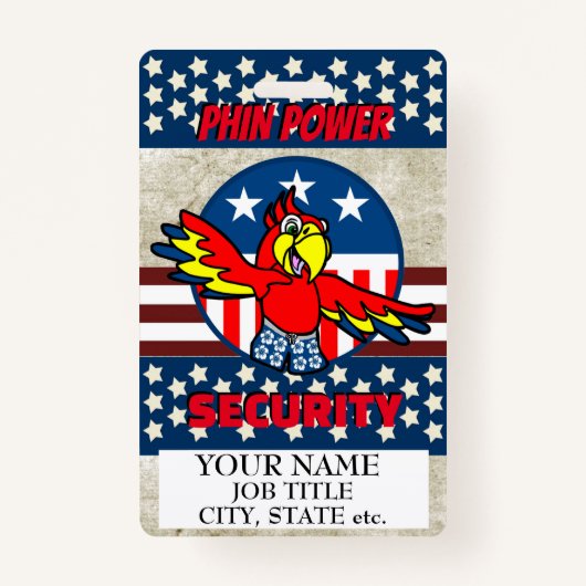 2024 PHIN POWER ID BADGE (Voorkant)