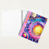 2024 PLANNER MODERN KLEURRIJK STERRENSTELSEL PLANE (Display)