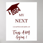 2024 Poster d'inscription Texas A&M (Devant)