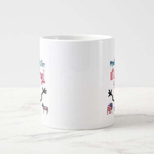 2024 Presidentiële verkiezingen, het komt eraan! Extra Grote Beker (Voorkant)