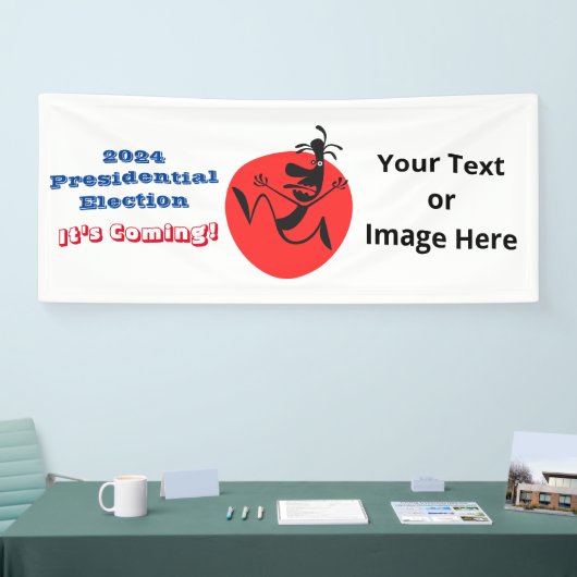 2024 Presidentiële verkiezingen, Running Man Editi Spandoek (Beurs)