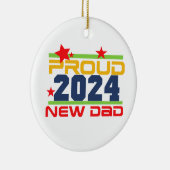 2024 Proud New Dad Ornament (Rechts)