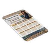2024 Realtor Calendar Refrigerator Magnet (Côté Droit)
