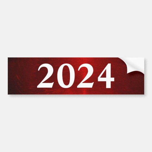 2024 ROOD BUMPERSTICKER (Voorkant)