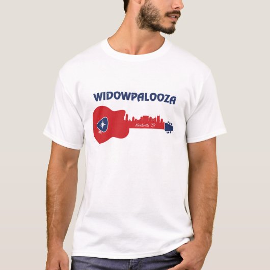 2024 Rood Wit Blauw Widowpalooza T-shirt (Voorkant)