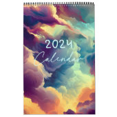 2024 rustige scènes kalender (Hoes)