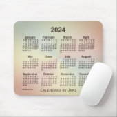 2024 San Telmo Rainbow-kalender door Janz Muismat (Met muis)