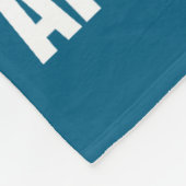 2024 Solar Eclipse Funny Chicken Selfie  Fleece Deken (Hoek)