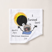 2024 Solar Eclipse Survival (Gant de toilette)