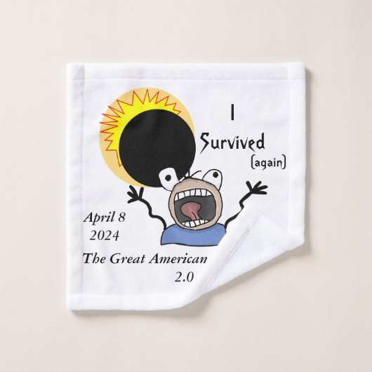 2024 Solar Eclipse Survival (Gant de toilette)