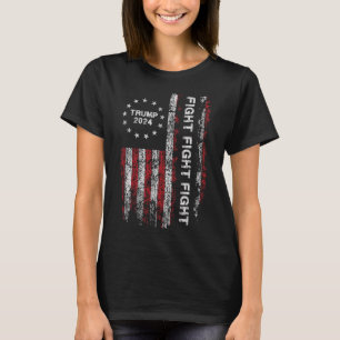 2024 Strijd - Trump President Verkiezing T-shirt