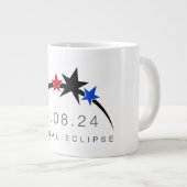 2024 Tasse de café Éclipse solaire totale (Devant droit)