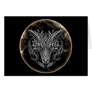 2024, Tête de Dragon Abstraite en esthétique