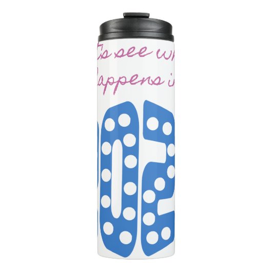 2024 thermische tumbler thermosbeker (Voorkant)