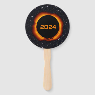 2024 Totaal zonnecrispdatum Starry Sky Handwaaier